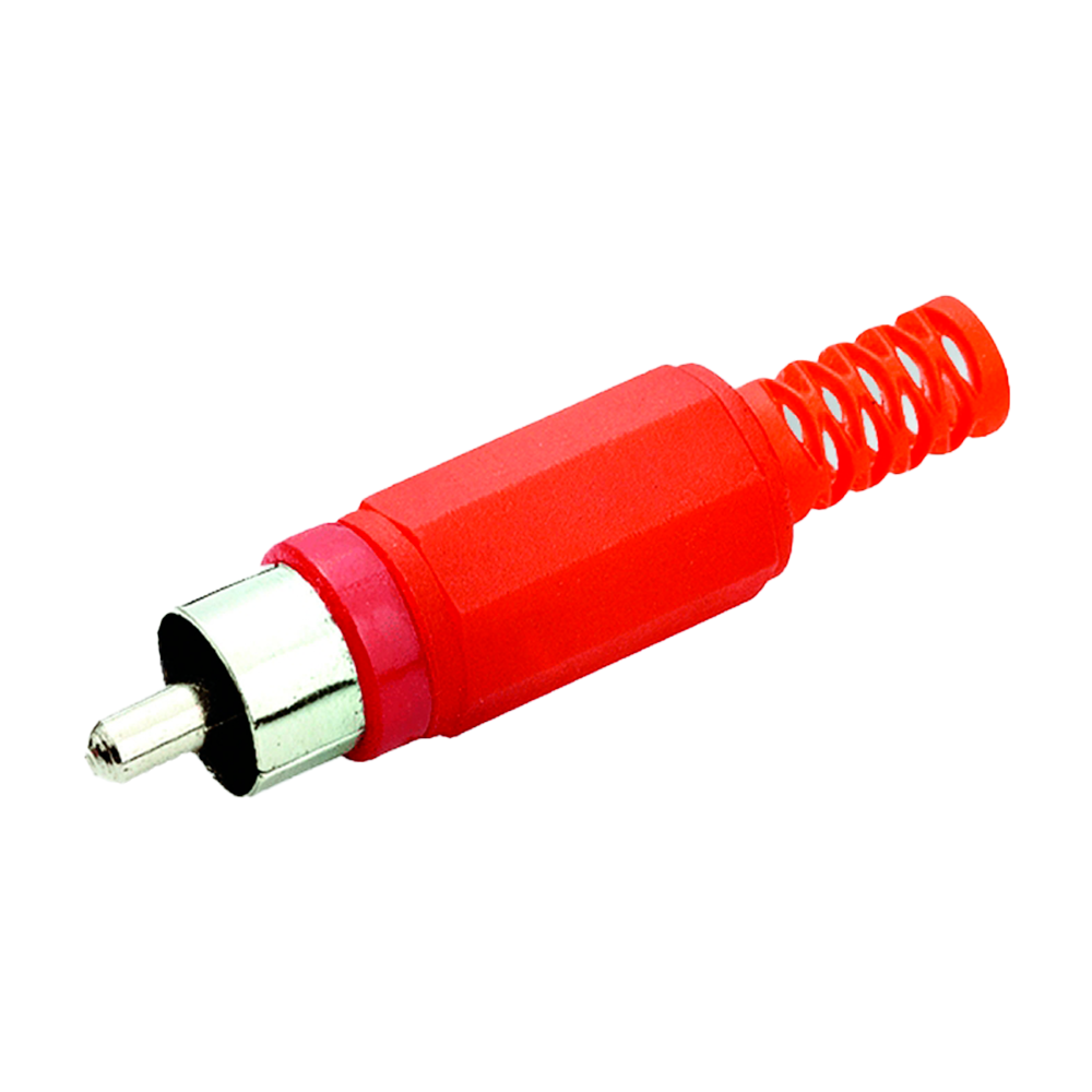 Plug RCA rojo.