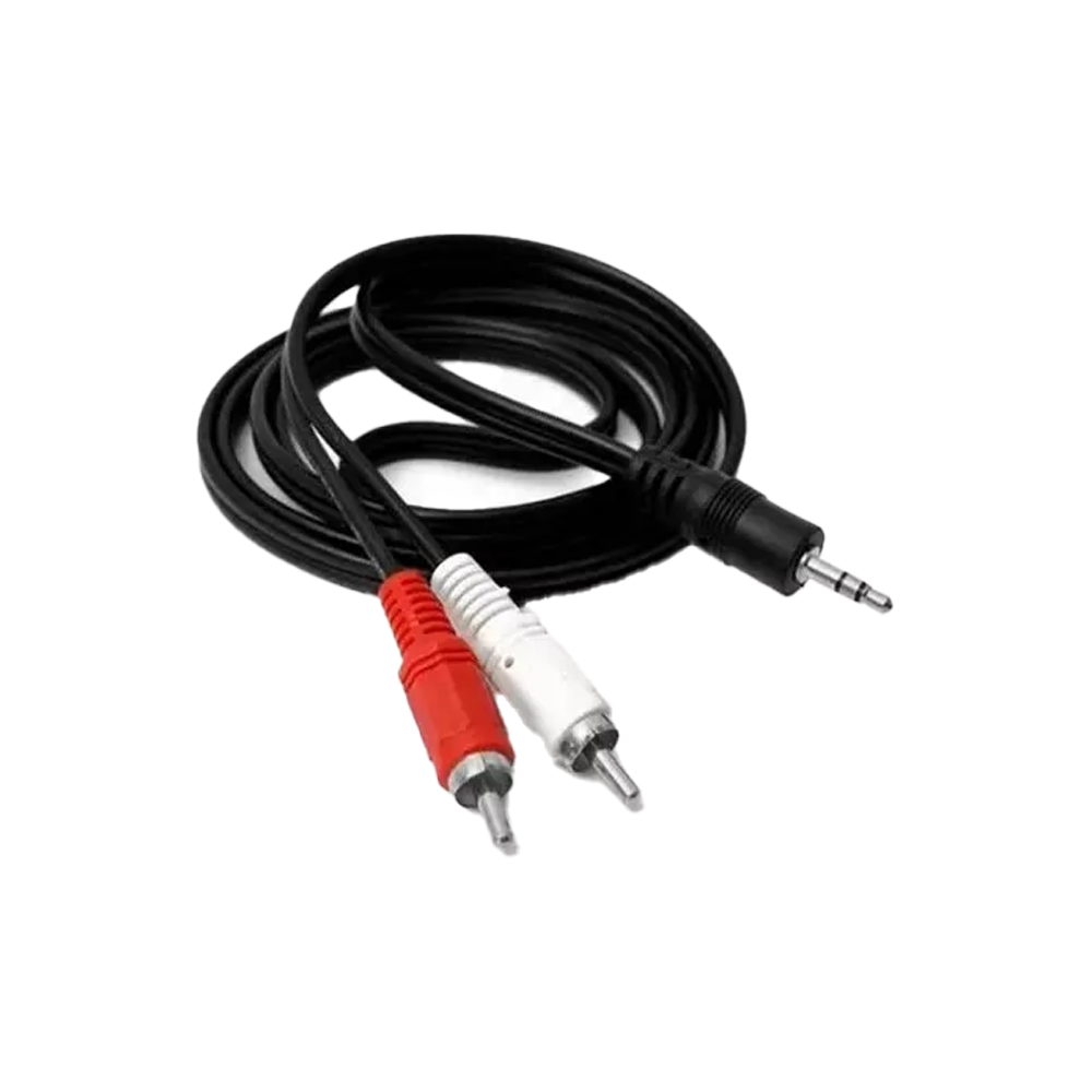 Cable 3,5 stereo a 2 RCA.