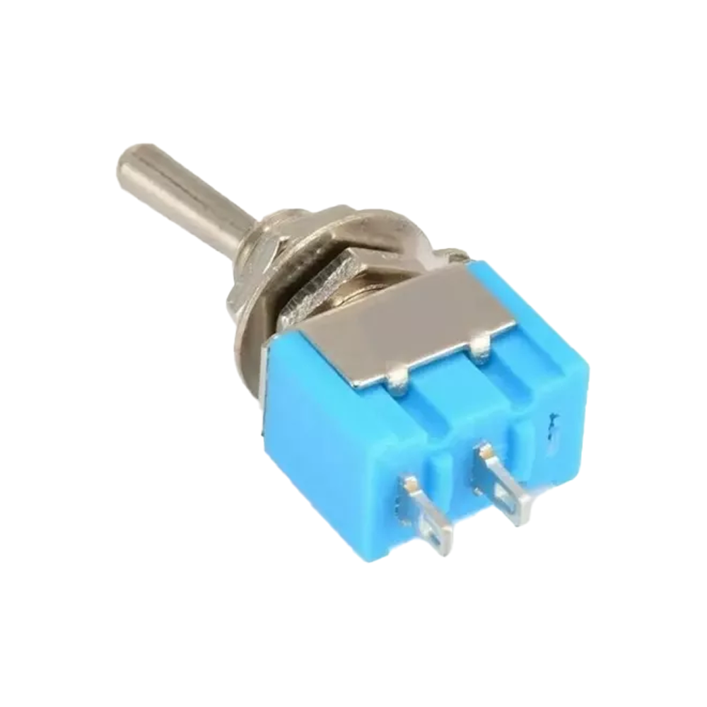 Llave 2 contactos 2A. 250v. ON-OFF.