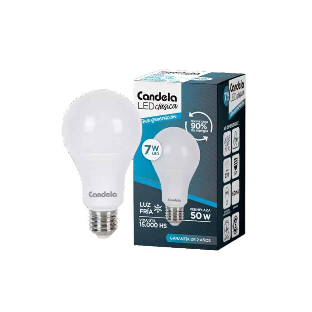 Lampara Led 7W. Fría