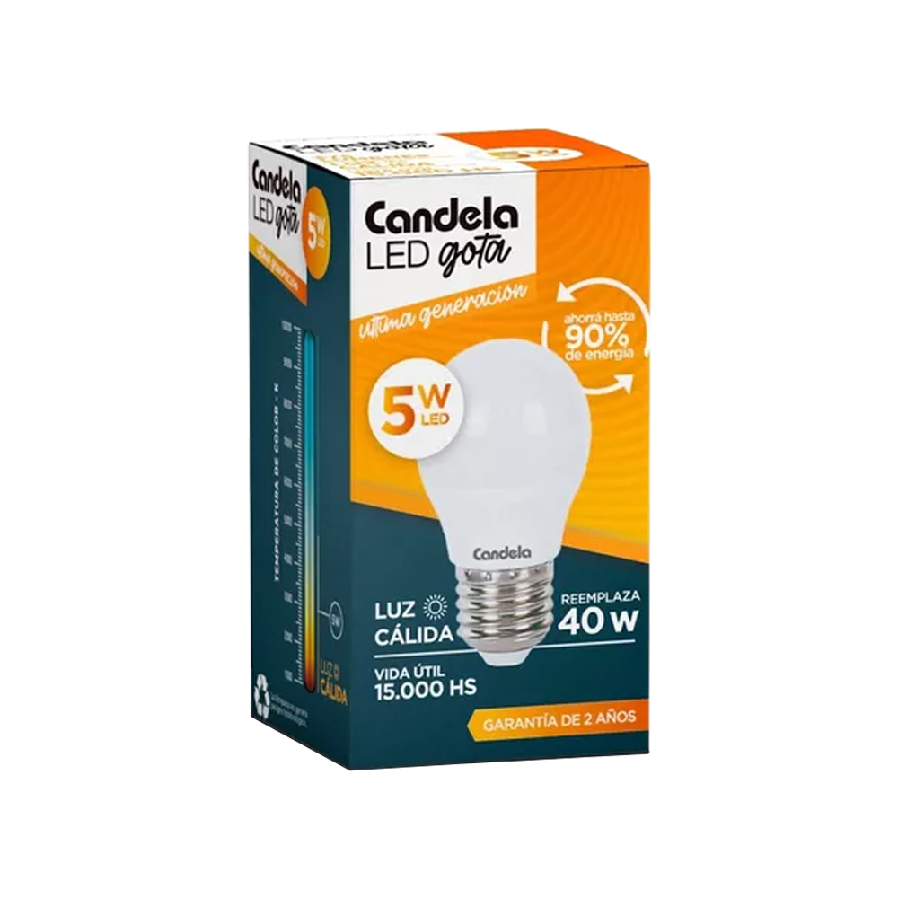 Led Gota 5W. Calida