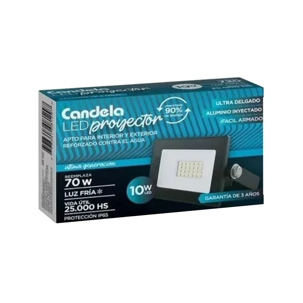 Reflector Led 10W. Frio.