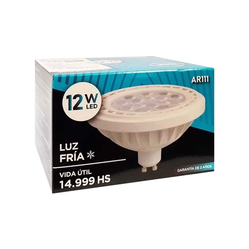 Led AR-111 12w Fria.