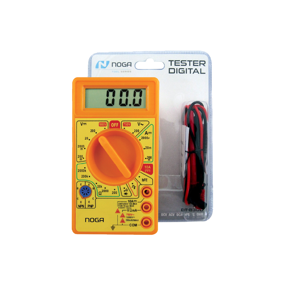 Tester Digital c/buzzer NOGA